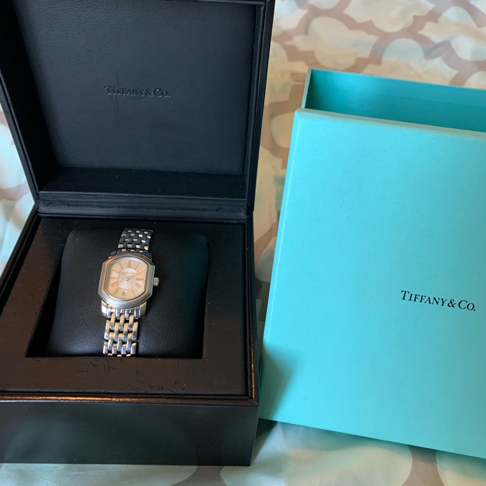 Tiffany & Co. SS Mark Coupe Resonator Ladies Watch - Picture 2 of 6